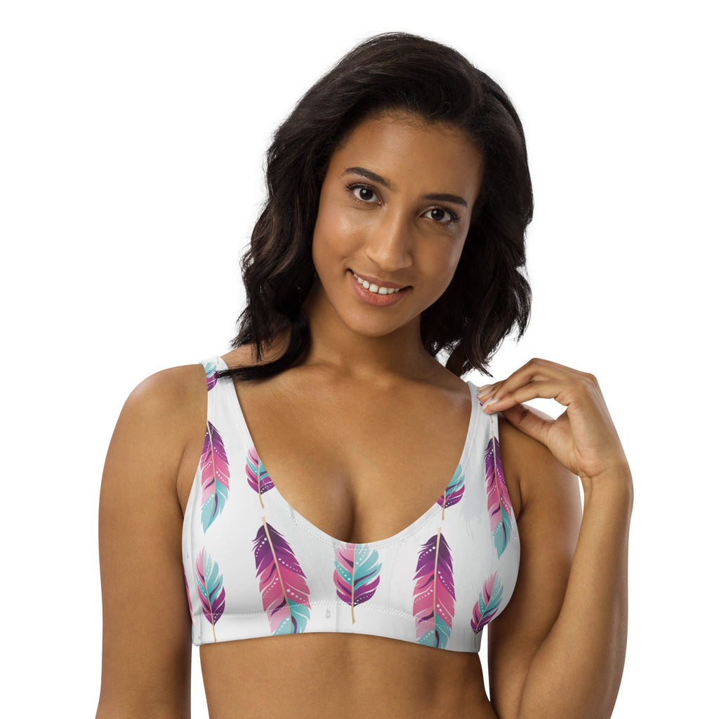 Baha Ranch Yeehaw Boho Feather Bikini Top by Baha Ranch Western Wear - product image 4