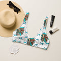 Baha Ranch Yeehaw Turquoise Running Horse Head Dress Bikini Top by Baha Ranch Western Wear