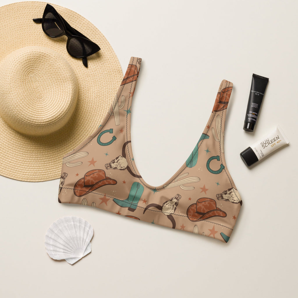 Baha Ranch Yeehaw All Western Bikini Top by Baha Ranch Western Wear