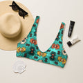 Baha Ranch Yeehaw Turquoise Aztec Bikini Top by Baha Ranch Western Wear