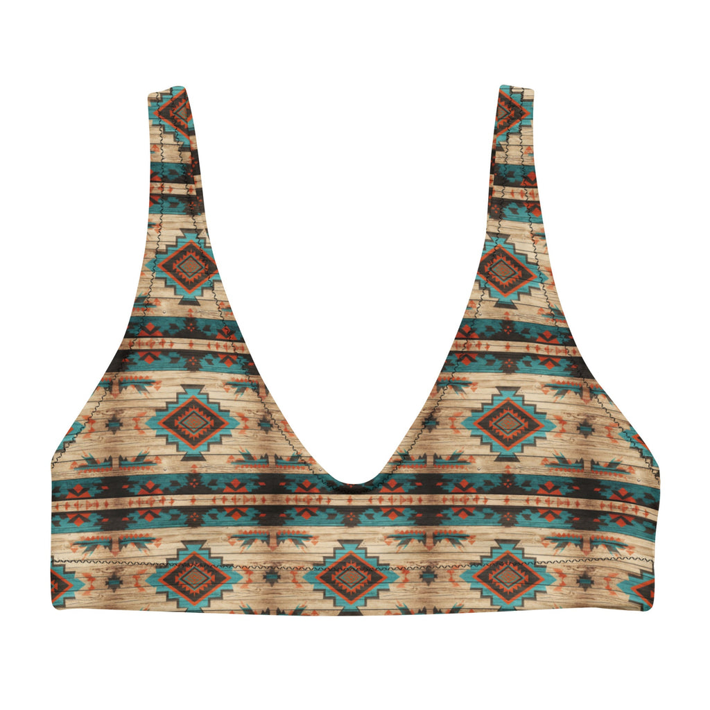 Baha Ranch Arizona Aztec Padded Bikini Top by Baha Ranch Western Wear