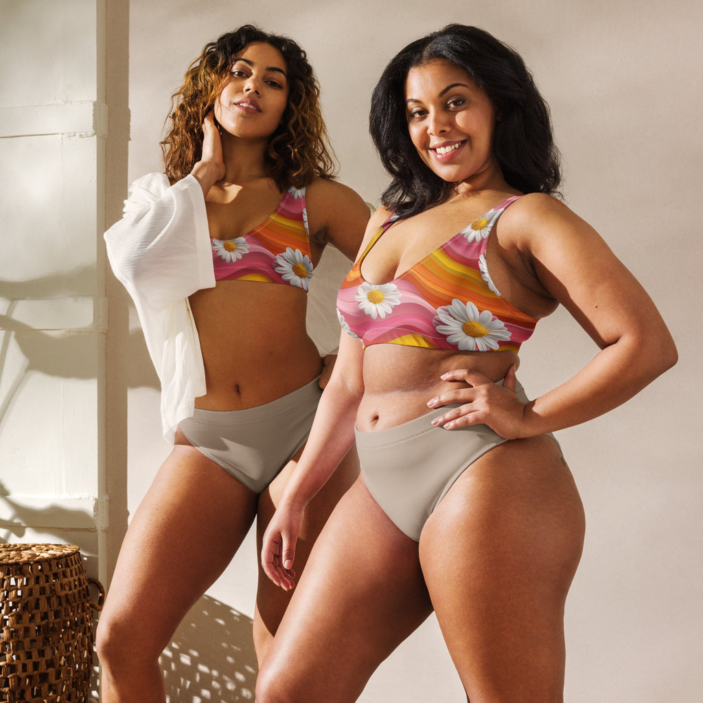 Baha Ranch Yeehaw Groovy Floral Bikini Top by Baha Ranch Western Wear - product image 3