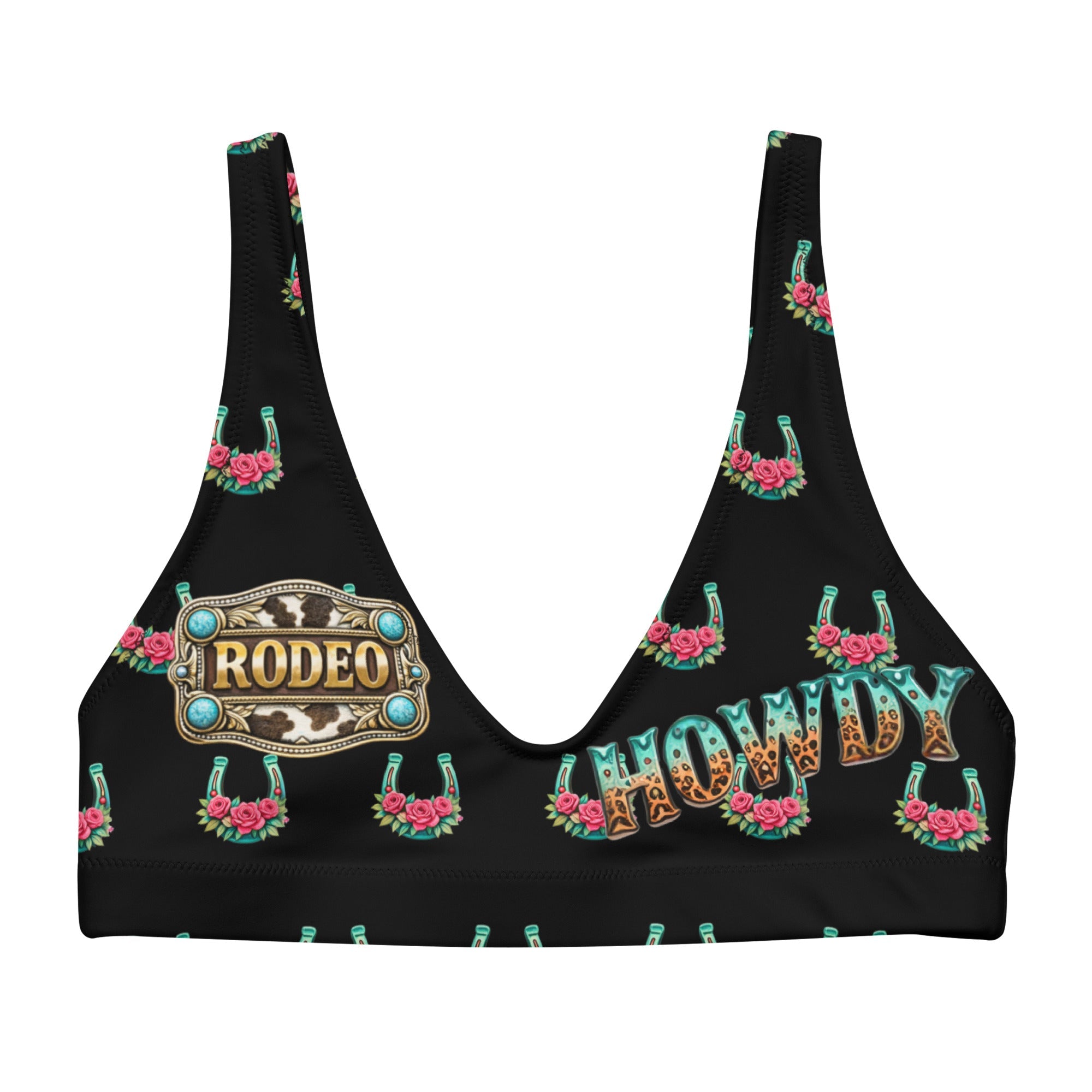 Baha Ranch Yeehaw Howdy Y'all Bikini Top by Baha Ranch Western Wear