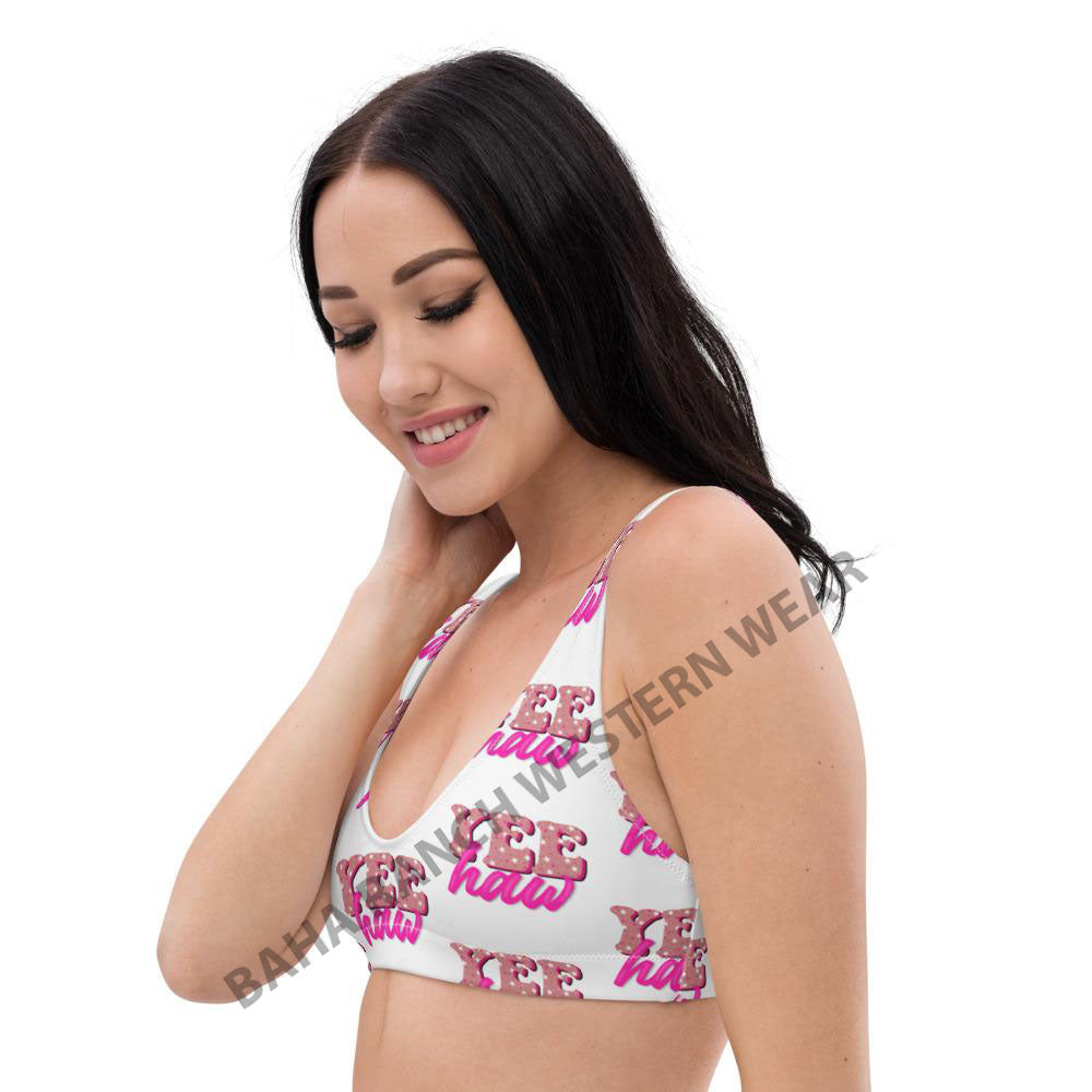 Yeehaw Bikini Top by Baha Ranch Western Wear - product image 4