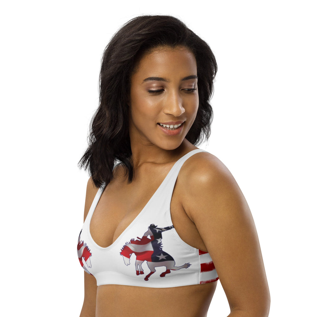Baha Ranch Yeehaw American Rodeo Bikini Top by Baha Ranch Western Wear - product image 5