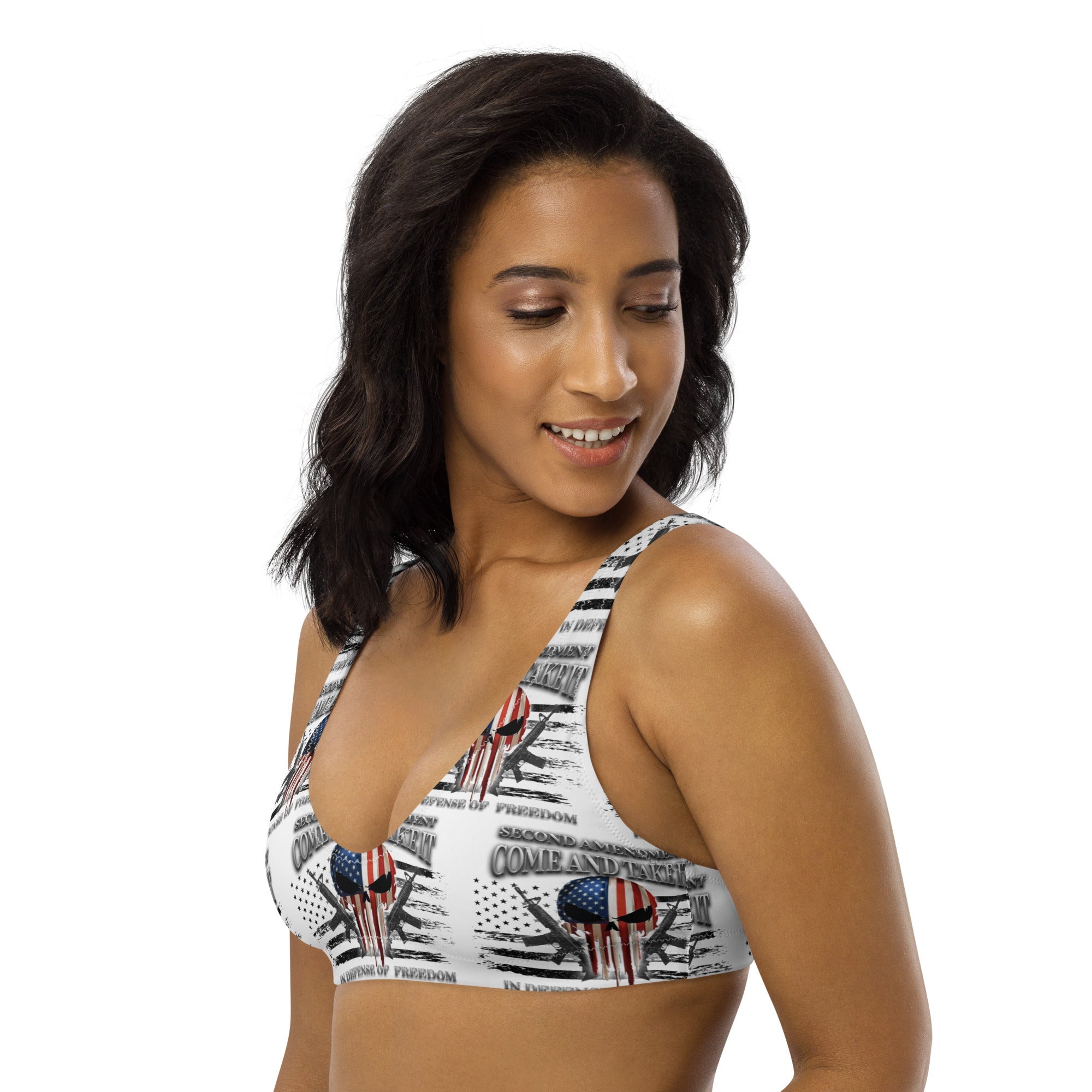 Baha Ranch Yeehaw Come & Take It Bikini Top by Baha Ranch Western Wear - product image 5