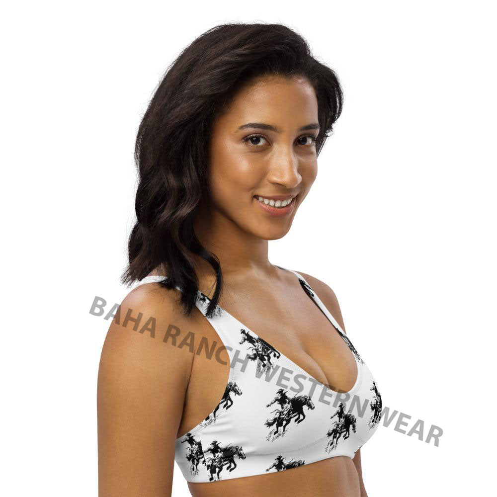 Yeehaw Rodeo Cowboy Bikini Top by Baha Ranch Western Wear - product image 6