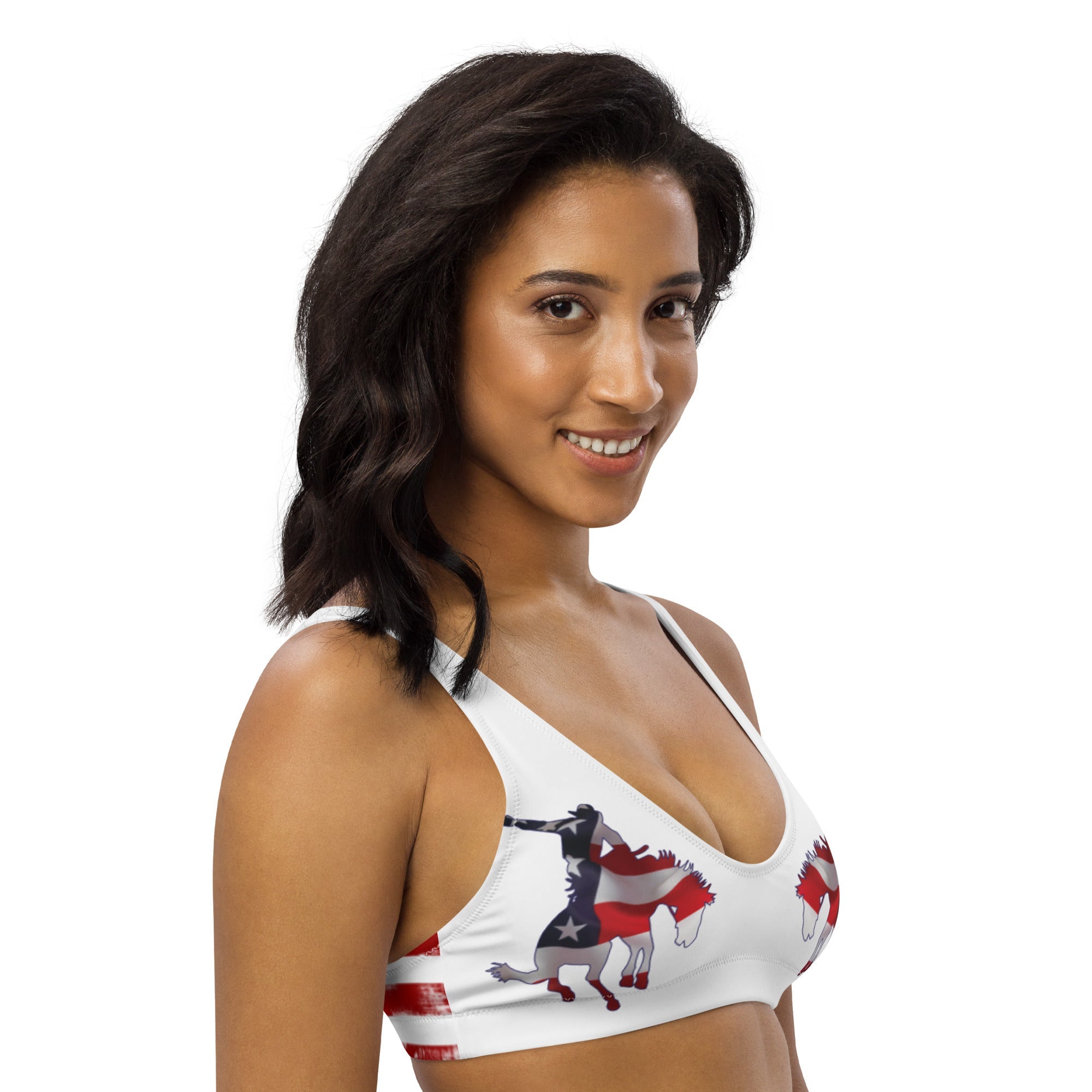 Baha Ranch Yeehaw American Rodeo Bikini Top by Baha Ranch Western Wear - product image 4