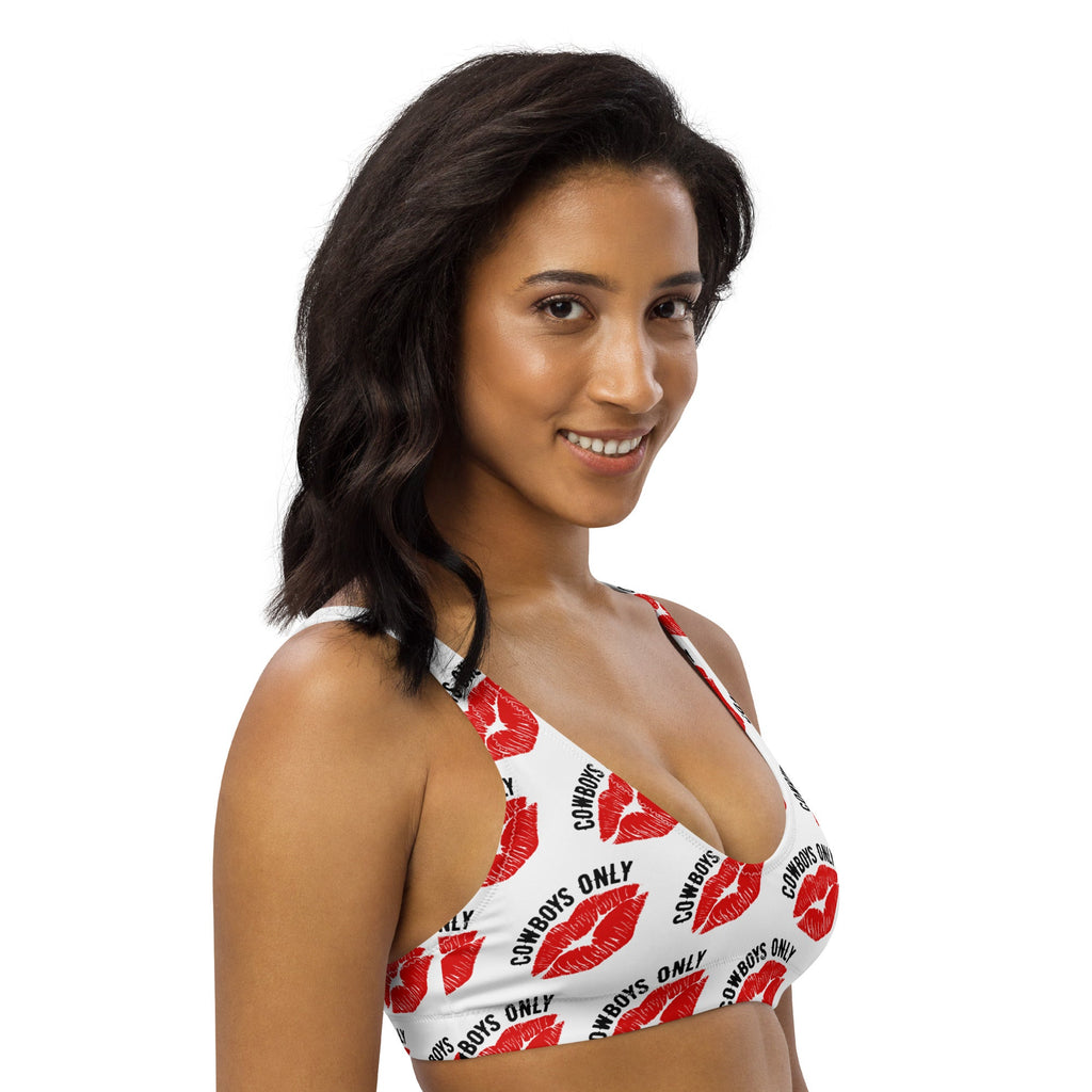 Baha Ranch Yeehaw Cowboys Only Bikini Top by Baha Ranch Western Wear - product image 6