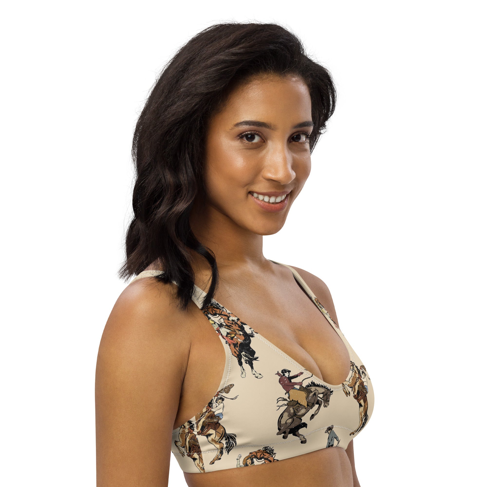 Baha Ranch Yeehaw Vintage Cowgirl Bikini Top by Baha Ranch Western Wear - product image 6