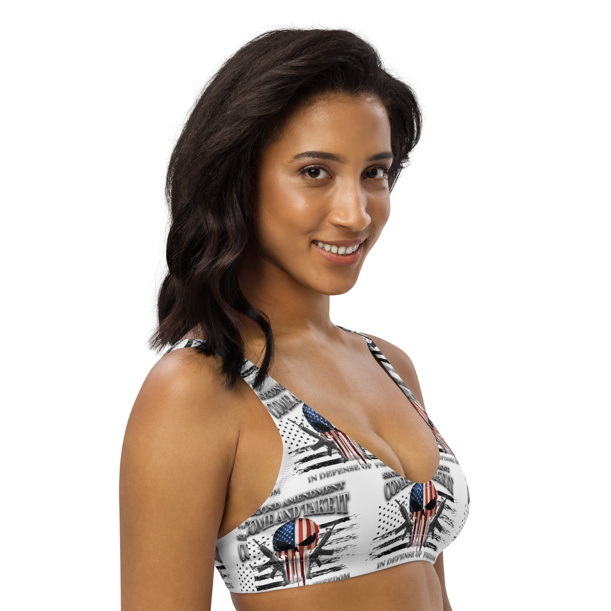 Baha Ranch Yeehaw Come & Take It Bikini Top by Baha Ranch Western Wear - product image 6