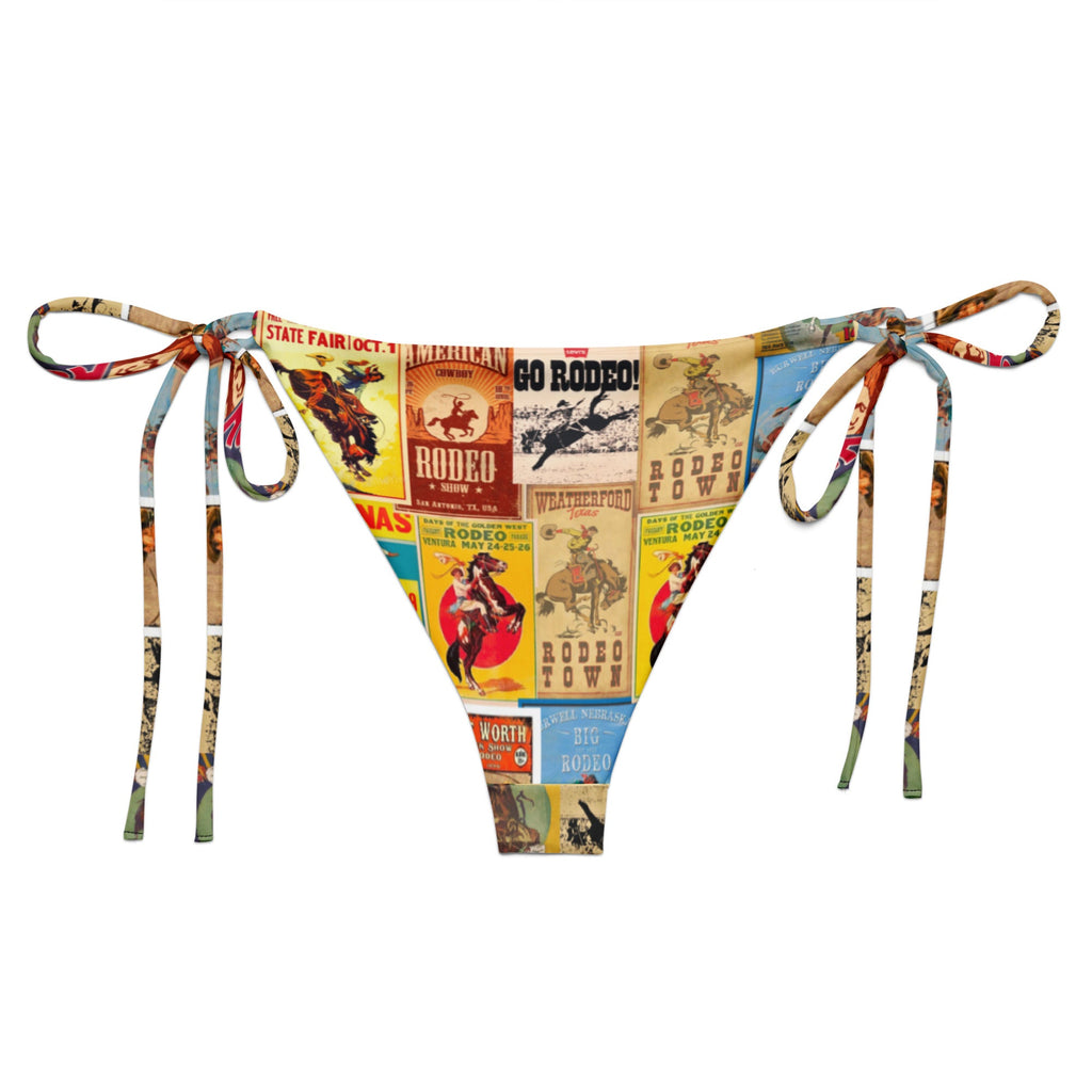 Baha Ranch Yeehaw Vintage Rodeo String Bikini Bottom by Baha Ranch Western Wear - product image 2
