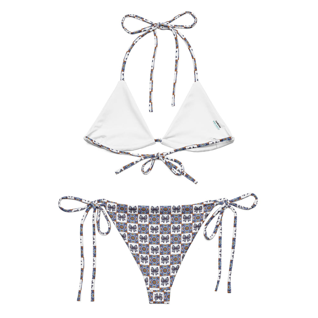 Baha Ranch Yeehaw Talavera Bow String Bikini by Baha Ranch Western Wear - product image 4