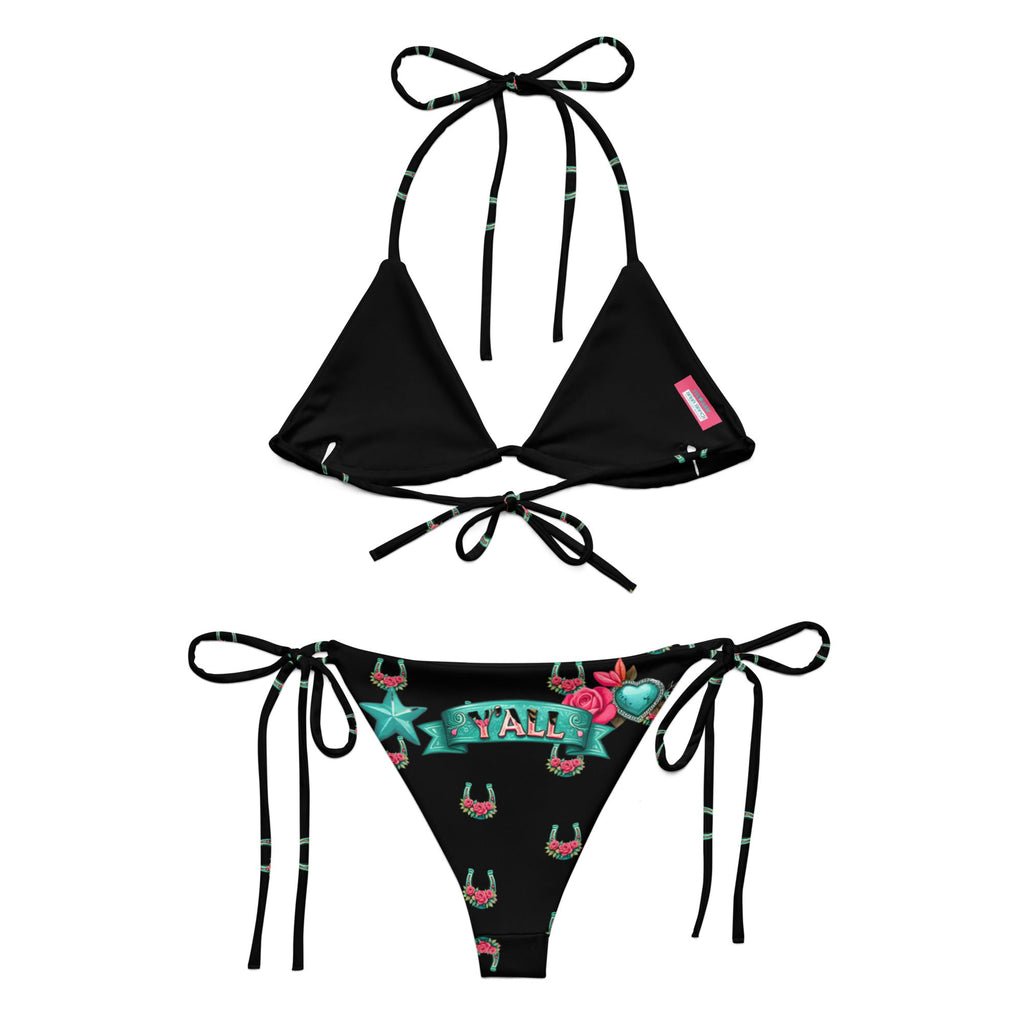 Baha Ranch Yeehaw Howdy Y'all String Bikini by Baha Ranch Western Wear - product image 4