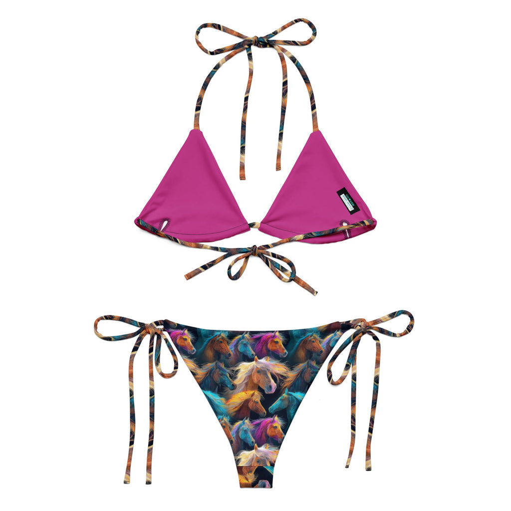 Baha Ranch Yeehaw Wild Horses String Bikini by Baha Ranch Western Wear - product image 4