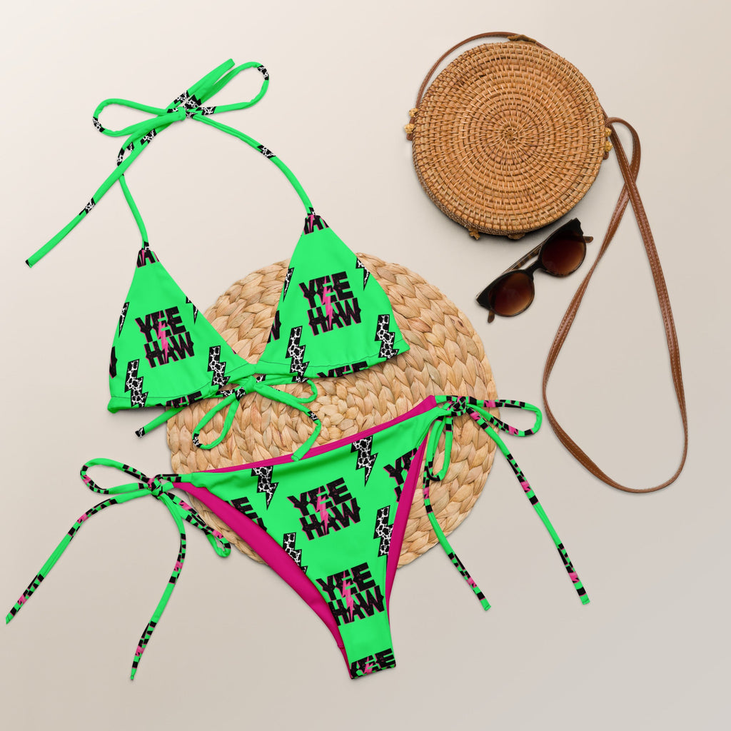 Baha Ranch Yeehaw Neon String Bikini by Baha Ranch Western Wear