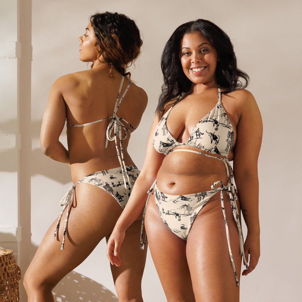 Baha Ranch Yeehaw Cowboy Ranch String Bikini by Baha Ranch Western Wear - product image 3
