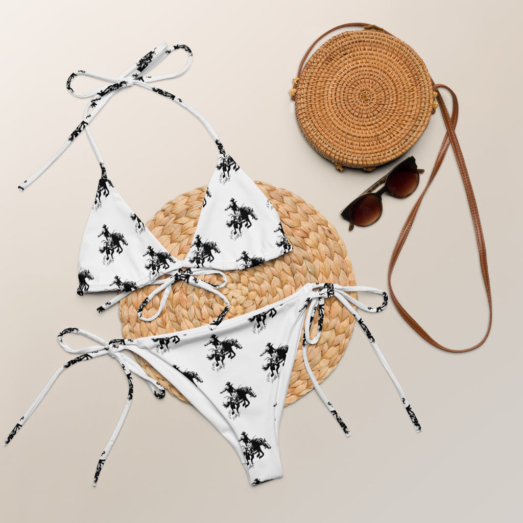 Baha Ranch Yeehaw Rodeo Bronc String Bikini by Baha Ranch Western Wear