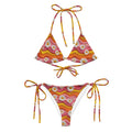 Baha Ranch Yeehaw Groovy Floral String Bikini by Baha Ranch Western Wear