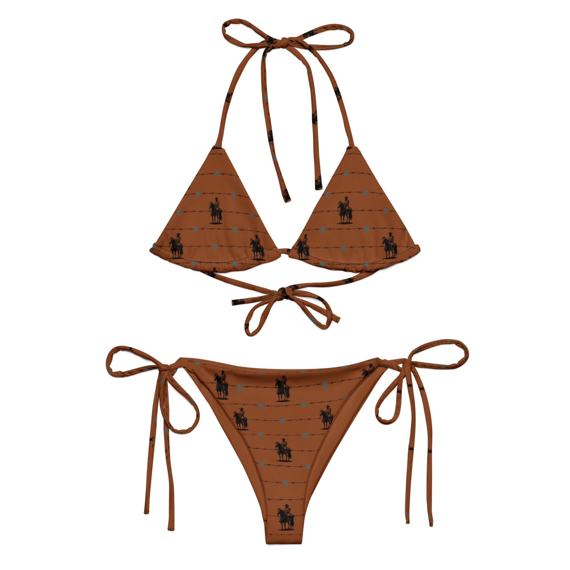 Baha Ranch Yeehaw Saddle Up String Bikini by Baha Ranch Western Wear