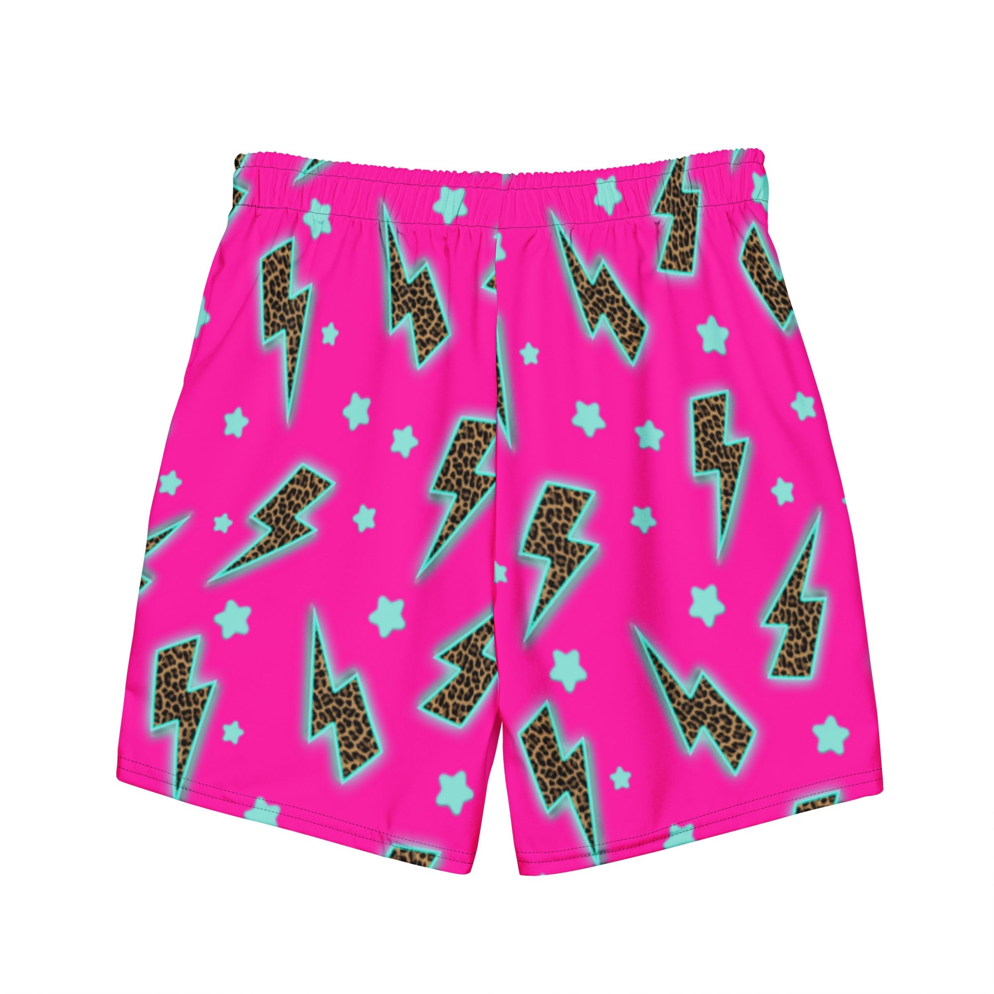 Baha Ranch Yeehaw Leopard Lightning Men's Swim Trunks by Baha Ranch Western Wear - product image 6
