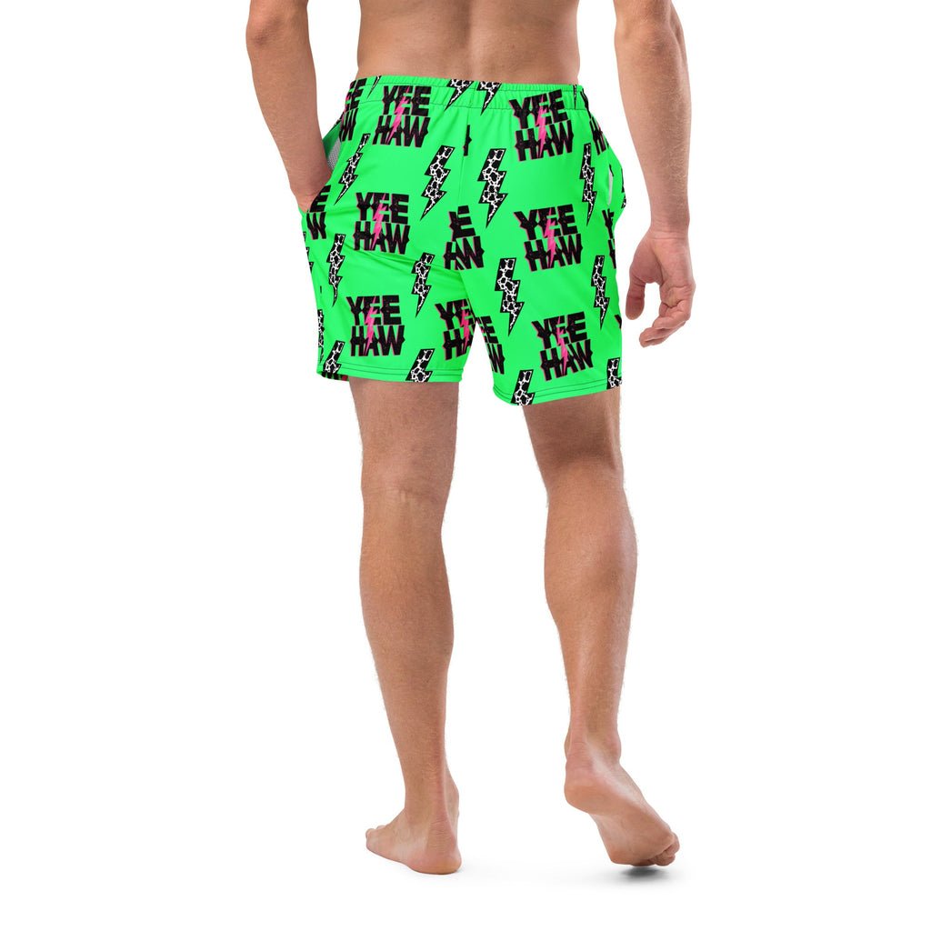 Baha Ranch Yeehaw Neon Men's Swim Trunks by Baha Ranch Western Wear - product image 3