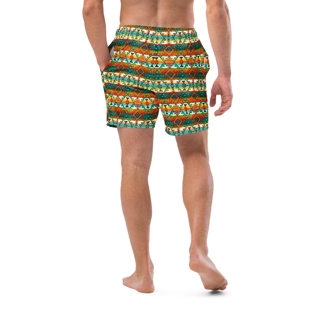 Baha Ranch Yeehaw Native Aztec Men's Swim Trunks by Baha Ranch Western Wear - product image 3