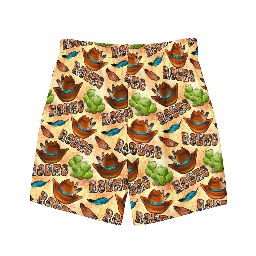 Baha Ranch Yeehaw Rodeo Fever Men's Swim Trunks by Baha Ranch Western Wear - product image 4