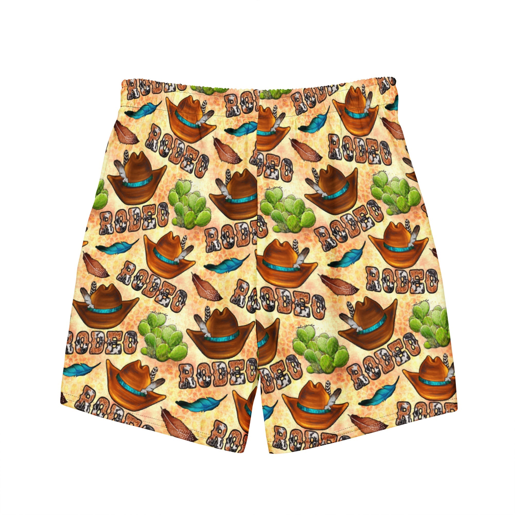 Baha Ranch Yeehaw Rodeo Fever Men's Swim Trunks by Baha Ranch Western Wear - product image 4