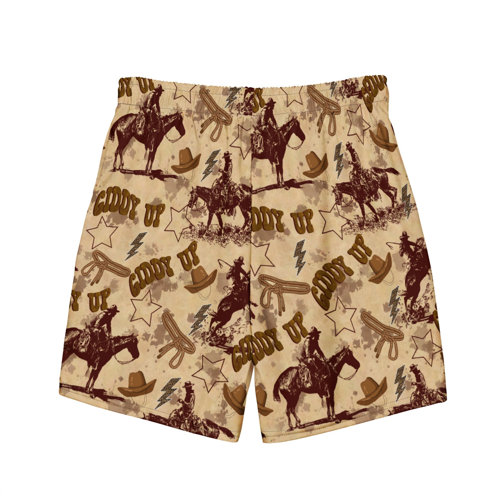 Baha Ranch Yeehaw Vintage Western Men's Swim Trunks by Baha Ranch Western Wear - product image 5