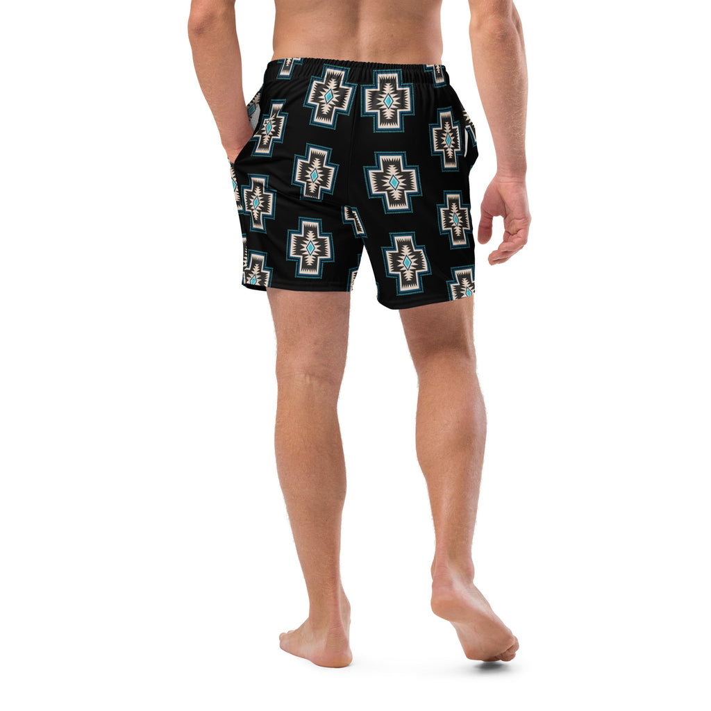 Baha Ranch Yeehaw Southwest Cross Men's Swim Trunks by Baha Ranch Western Wear - product image 3