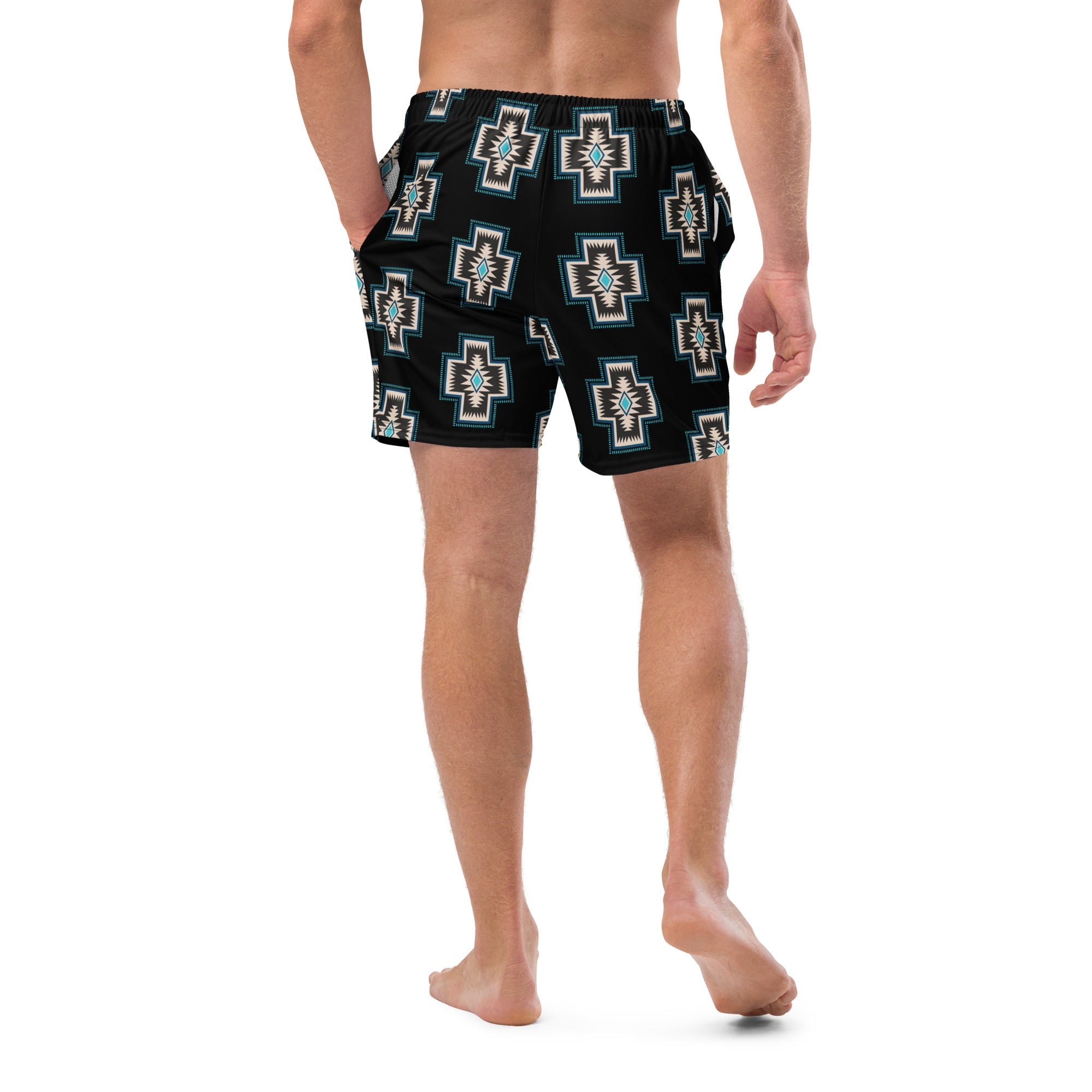 Baha Ranch Yeehaw Southwest Cross Men's Swim Trunks by Baha Ranch Western Wear - product image 3