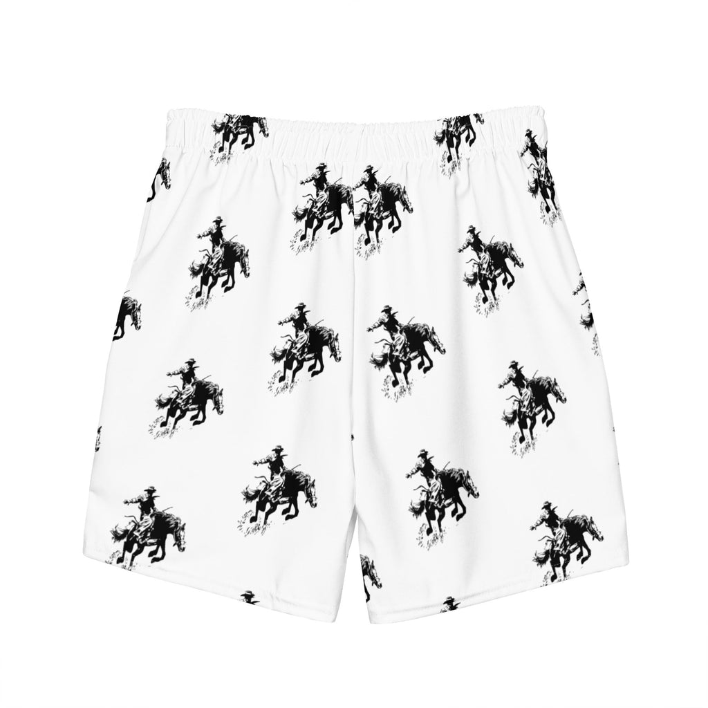 Baha Ranch Yeehaw Rodeo Bronc Men's Swim Trunks by Baha Ranch Western Wear - product image 5