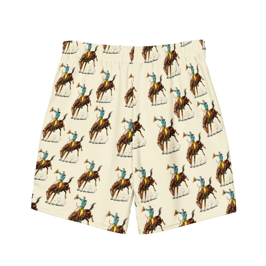Baha Ranch Yeehaw Vintage Rodeo Men's Swim Trunks by Baha Ranch Western Wear - product image 5