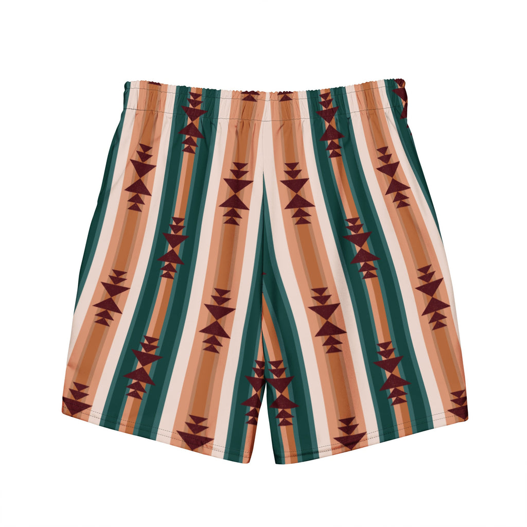 Baha Ranch Yeehaw Cocoa Aztec Men's Swim Trunks by Baha Ranch Western Wear - product image 5