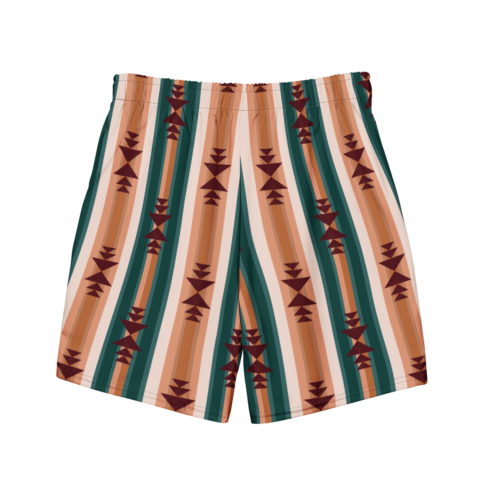 Baha Ranch Yeehaw Cocoa Aztec Men's Swim Trunks by Baha Ranch Western Wear - product image 5