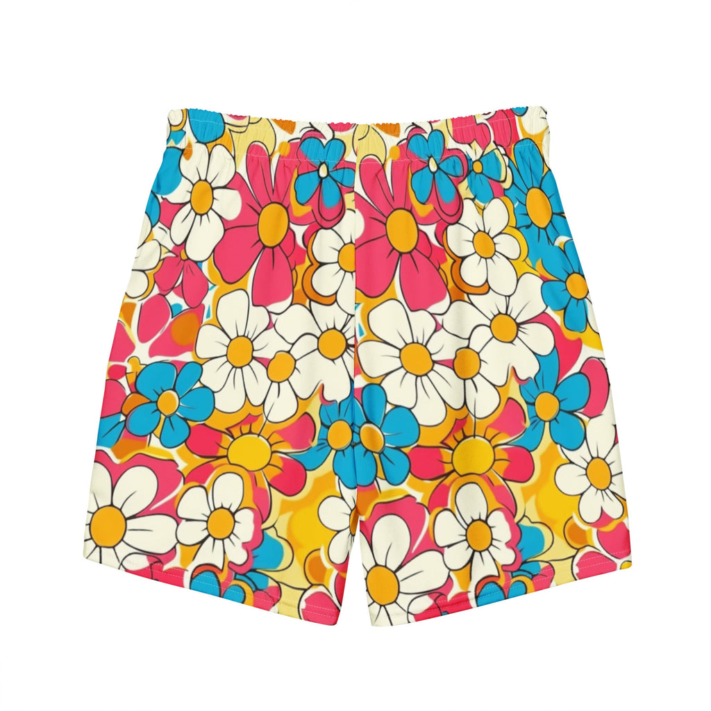 Baha Ranch Yeehaw Flower Child Retro Men's Swim Trunks by Baha Ranch Western Wear - product image 5