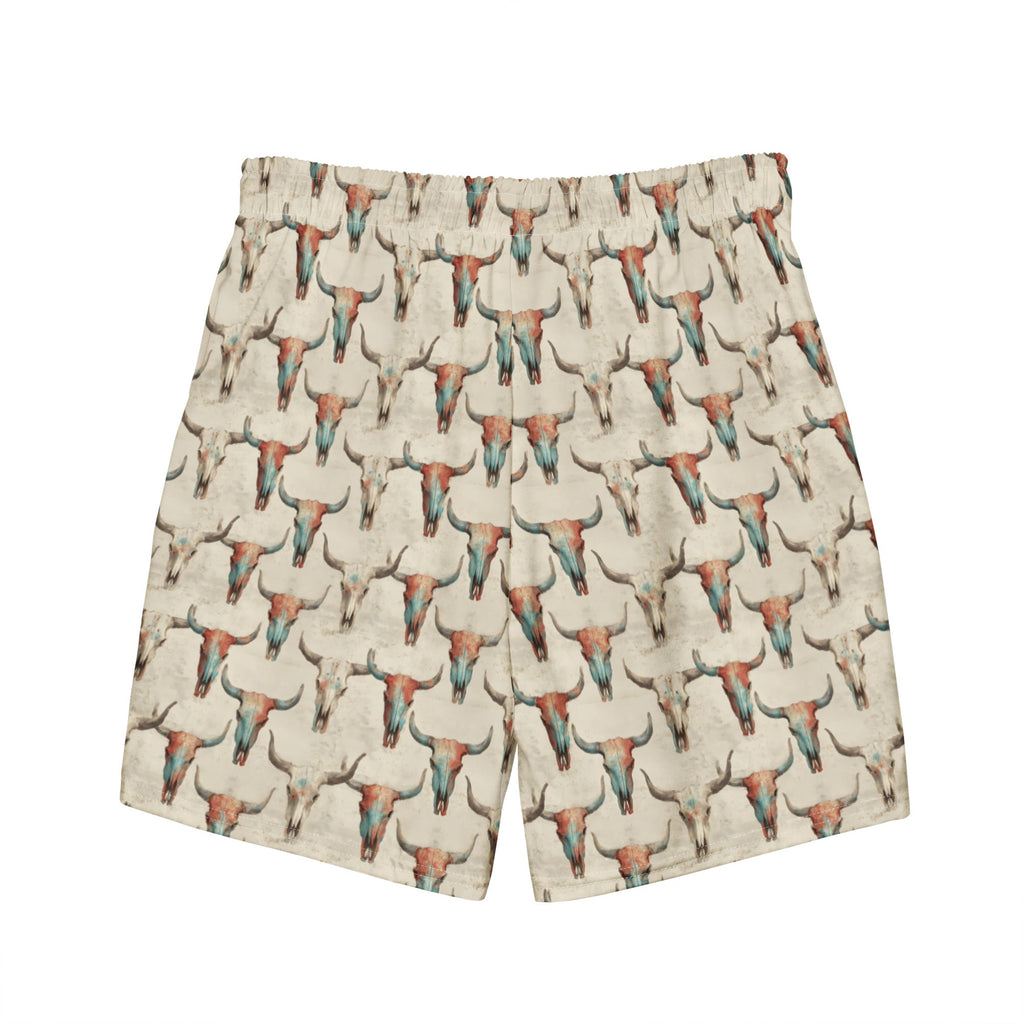 Baha Ranch Bullhead Skull Swim Trunks by Baha Ranch Western Wear - product image 4