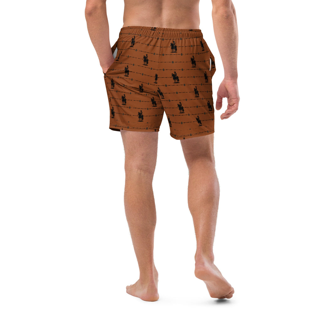 Baha Ranch Yeehaw Saddle Up Swim Trunks by Baha Ranch Western Wear - product image 3