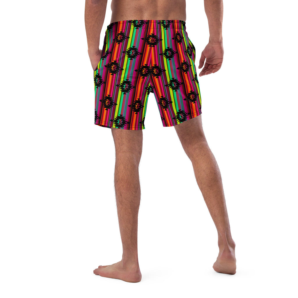Baha Ranch Yeehaw Aztec Serape Swim Trunks by Baha Ranch Western Wear - product image 4