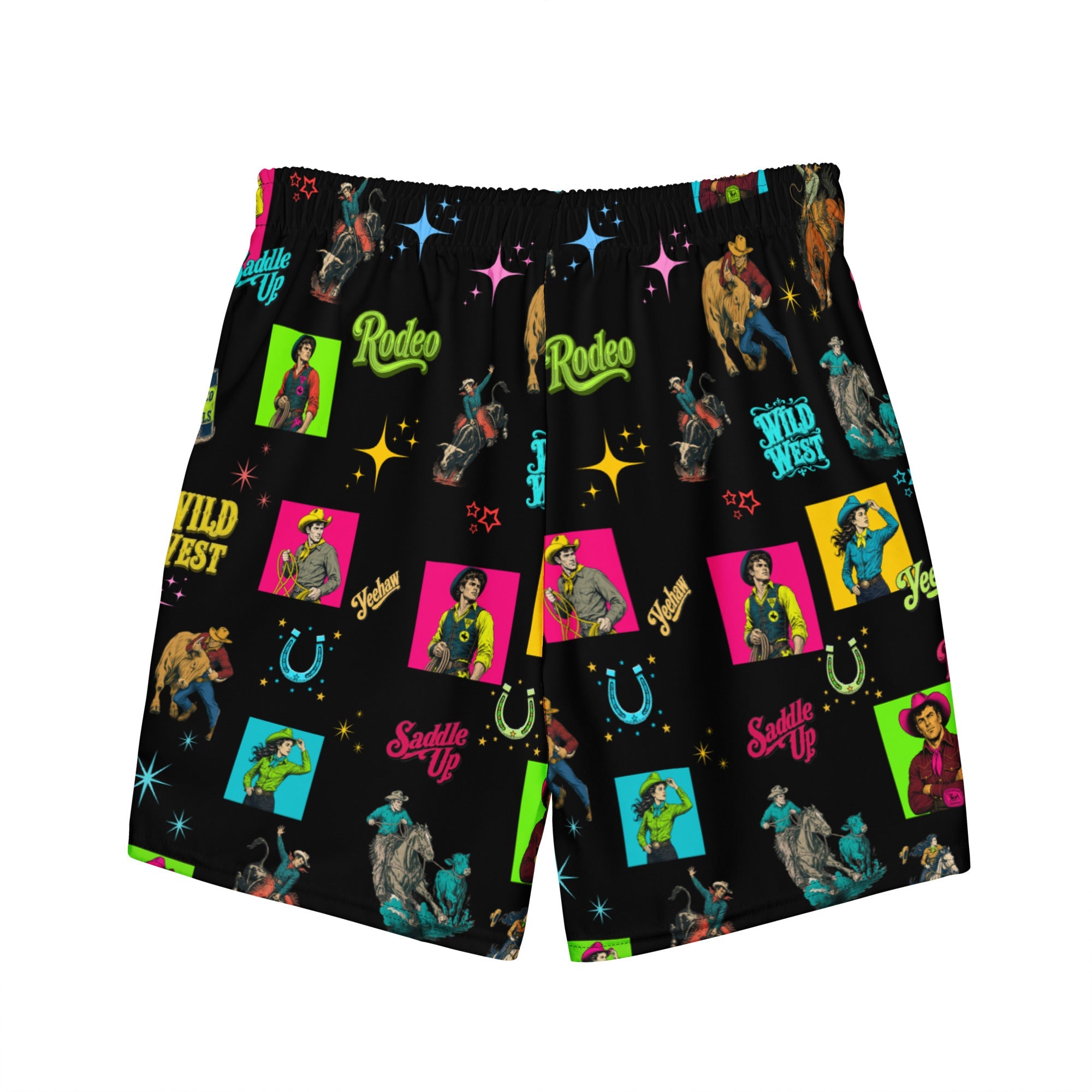Baha Ranch Yeehaw The Last Roundup Swim Trunks by Baha Ranch Western Wear - product image 7