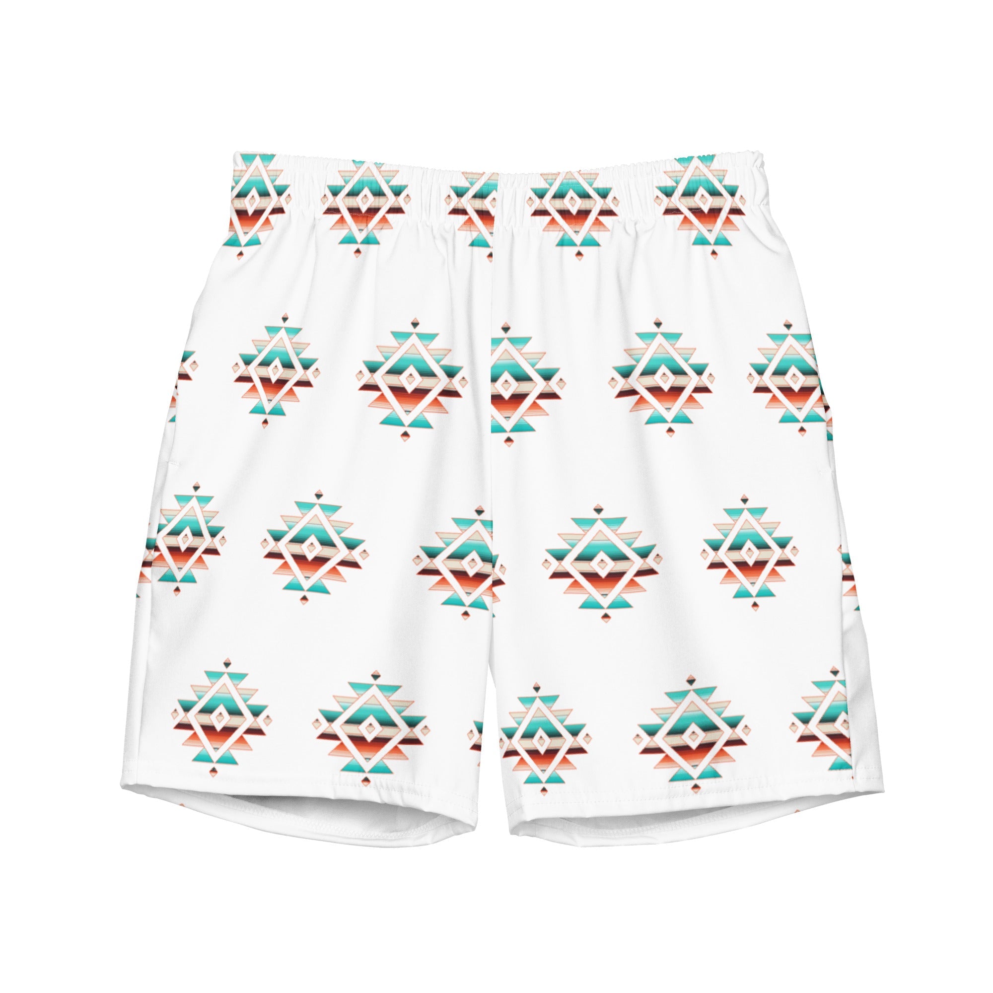 Baha Ranch Yeehaw Sedona Aztec Men's Swim Trunks by Baha Ranch Western Wear