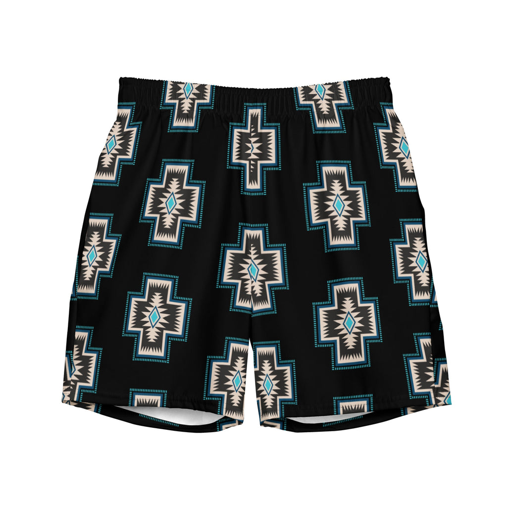 Baha Ranch Yeehaw Southwest Cross Men's Swim Trunks by Baha Ranch Western Wear