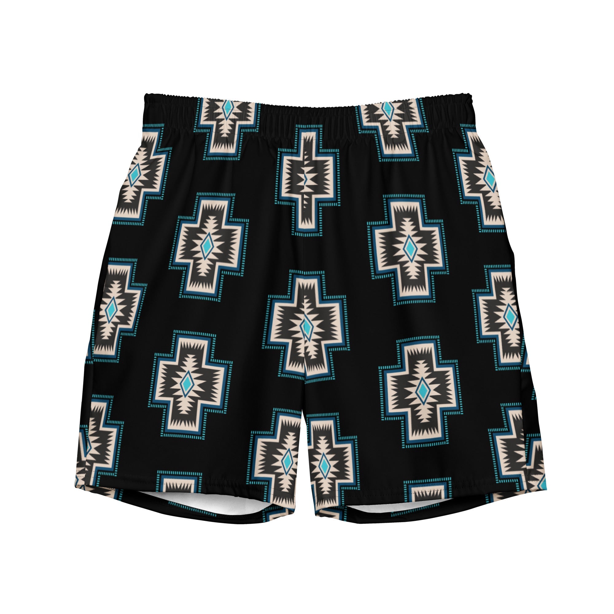 Baha Ranch Yeehaw Southwest Cross Men's Swim Trunks by Baha Ranch Western Wear