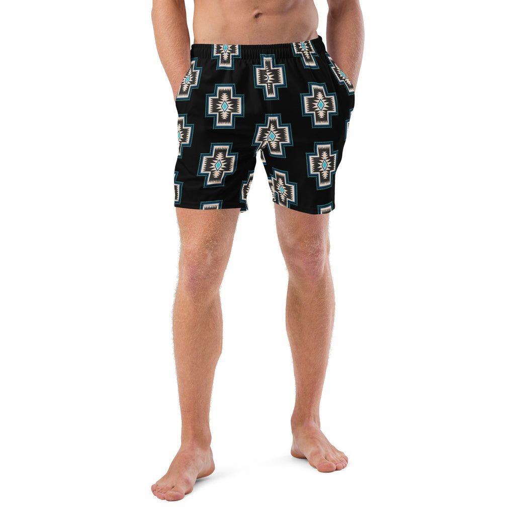 Baha Ranch Yeehaw Southwest Cross Men's Swim Trunks by Baha Ranch Western Wear - product image 2