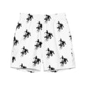 Baha Ranch Yeehaw Rodeo Bronc Men's Swim Trunks by Baha Ranch Western Wear