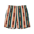 Baha Ranch Yeehaw Cocoa Aztec Men's Swim Trunks by Baha Ranch Western Wear