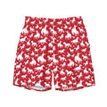 Baha Ranch Yeehaw Red Rodeo Cowboy Men's Swim Trunks by Baha Ranch Western Wear