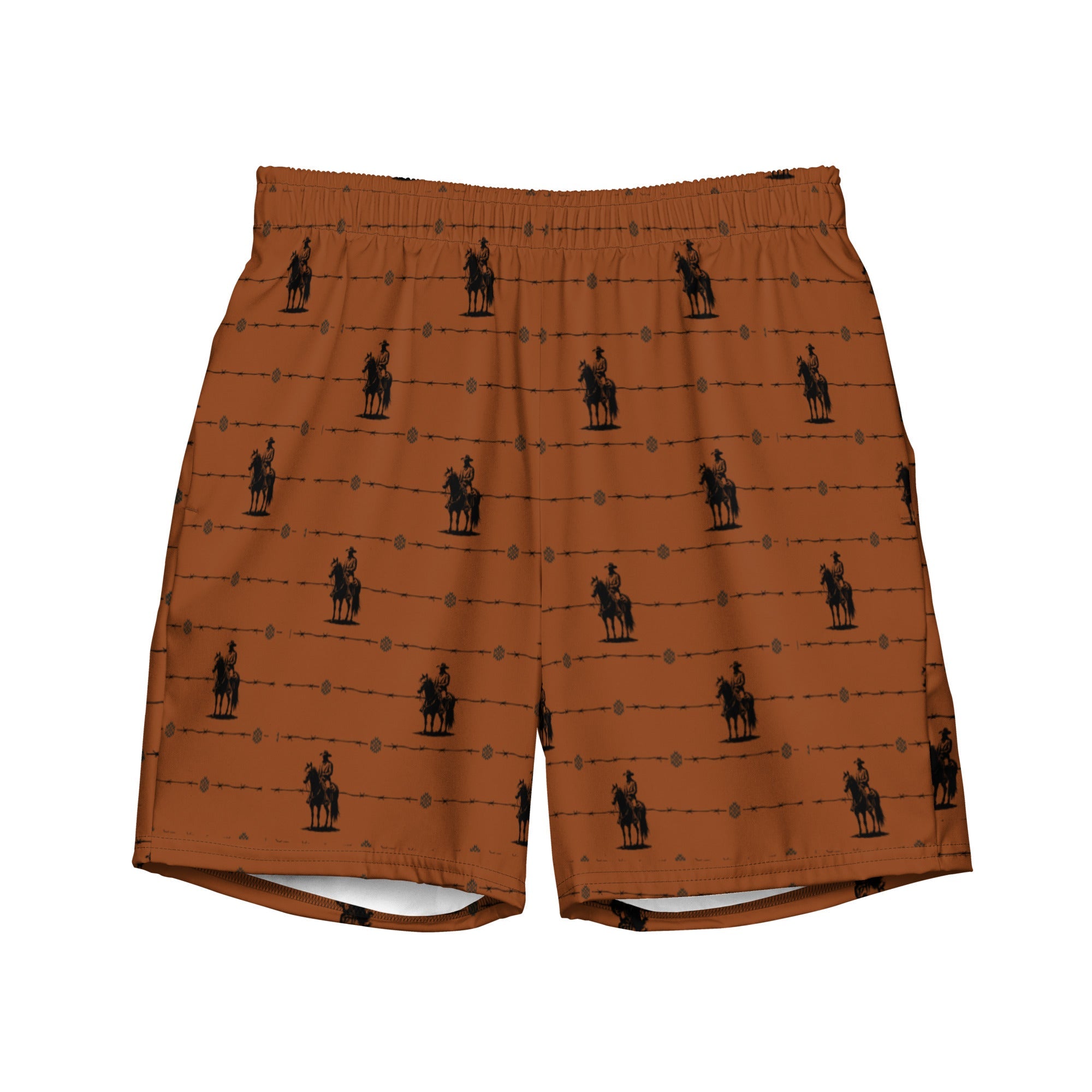 Baha Ranch Yeehaw Saddle Up Swim Trunks by Baha Ranch Western Wear