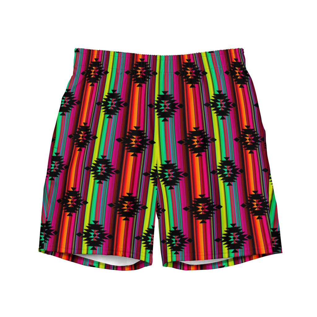 Baha Ranch Yeehaw Aztec Serape Swim Trunks by Baha Ranch Western Wear